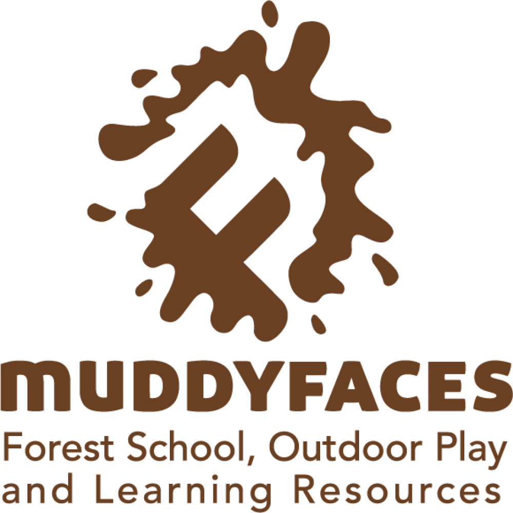 muddy faces logo stacked with strapline