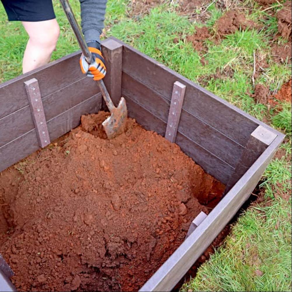 Filling Raised Bed