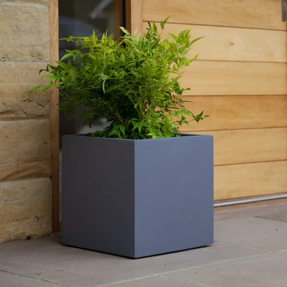 Urban Grey Box Planter from Brighton Planters