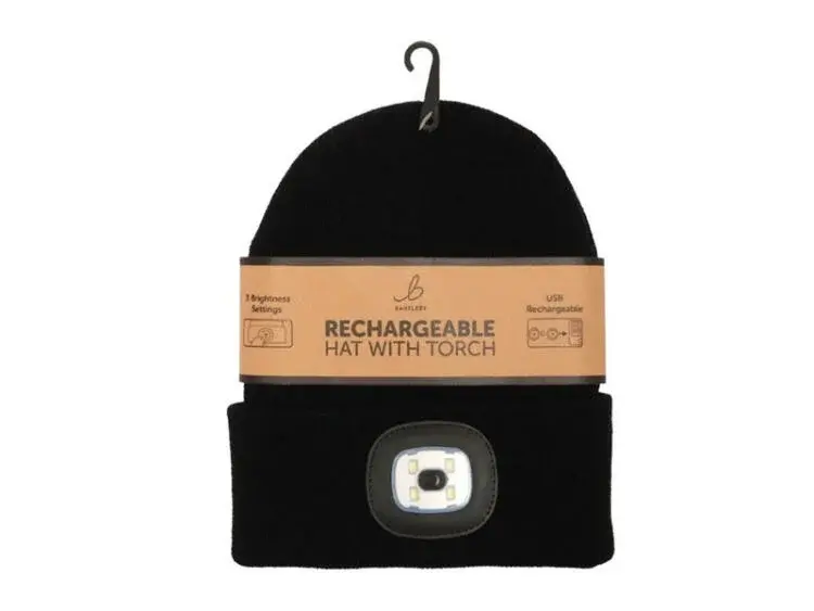 black beanie hat with rechargeable light 750x563