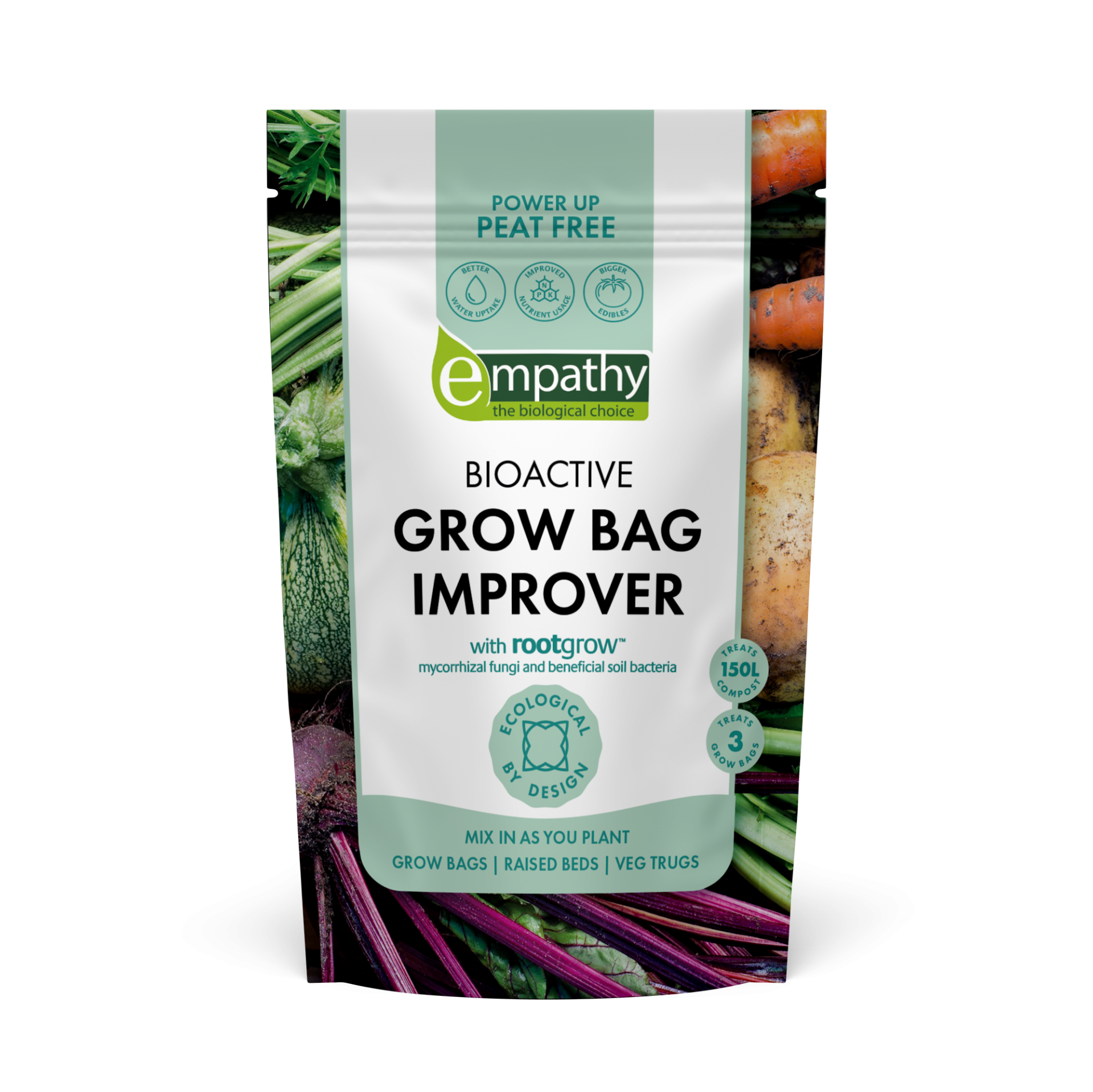 compost improver grow bags front