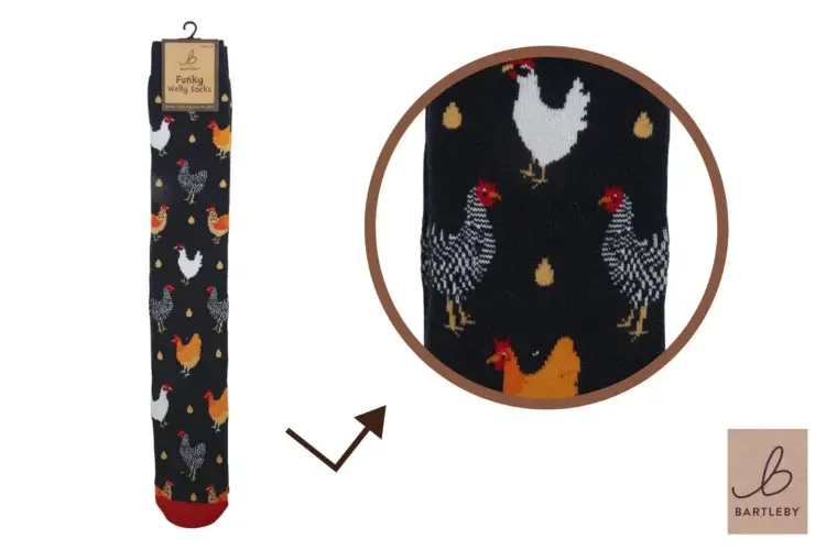 funky welly socks chicken 2 750x500